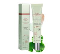 Redness Corrector - Skin Tone Neutralizer for Balancing | Thirty Milliliter Flask with Sun Protection Factor Twenty Five & Moisture Retention for Facial Flushing, Smooth Texture and Daily Wear