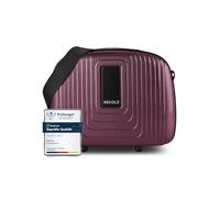 REDOLZ Beauty Case Hard Shell Snap On Carry On Luggage | 34 x 17 x 27 cm, lightweight polypropylene, hard shell, snap-on function, Essentials 14