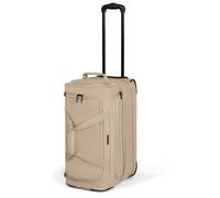 REDOLZ Duffle Essentials Exp., beige, M (55 cm) erweiterbar, Travel bag exp. With wheels