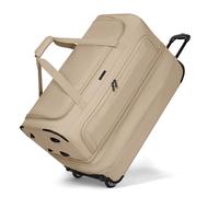 REDOLZ Duffle Essentials Exp., beige, L (70 cm) erweiterbar, Travel bag exp. With wheels
