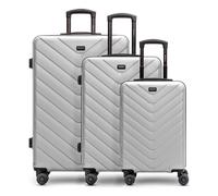 Redolz Essentials 07 3-SET 4 wheels Suitcase set 3-piece gray