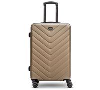 Redolz Essentials 07 MEDIUM 4 wheels Trolley 67 cm gold colored