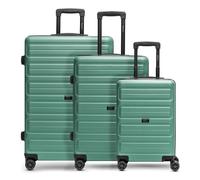 Redolz Essentials 08 3-SET 4 wheels Suitcase set 3-piece green