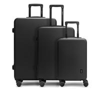 Redolz Essentials 09 3-SET 4 wheels Suitcase set 3-piece black