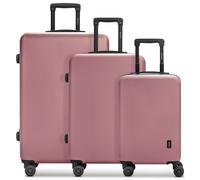 Redolz Essentials 09 3-SET 4 wheels Suitcase set 3-piece purple