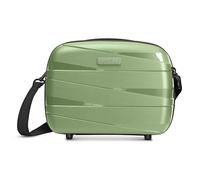 REDOLZ Essentials 10 + BC, Green-metallic, Beauty Case (34 cm), Beauty Case