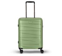 REDOLZ Essentials 10 + BC, Green-metallic, Koffer S (55 cm), Hard shell trolley with swivel castors