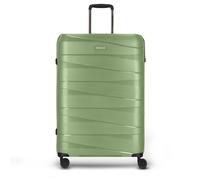 REDOLZ Essentials 10 + BC, Green-metallic, Koffer L (76 cm), Hard shell trolley with swivel castors