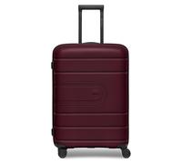 REDOLZ Essentials 11 + BC, burgundy, Koffer M+ (66 cm) erweiterbar, Hard shell trolley with swivel castors