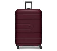 REDOLZ Essentials 11 + BC, burgundy, Koffer L+ (76 cm) erweiterbar, Hard shell trolley with swivel castors