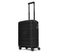 Redolz Essentials 11 4 wheels Cabin trolley 55 cm with expansion pleat black