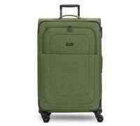 Redolz Essentials 12 LARGE 4 wheels Trolley 79 cm with expansion pleat green