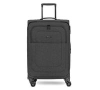Redolz Essentials 12 MEDIUM 4-wheel Trolley, 67 cm, expandable Gusset black