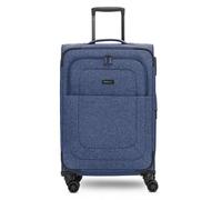Redolz Essentials 12 MEDIUM 4-wheel Trolley, 67 cm, expandable Gusset blue