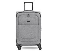 Redolz Essentials 12 MEDIUM 4-wheel Trolley, 67 cm, expandable Gusset gray