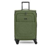 Redolz Essentials 12 MEDIUM 4-wheel Trolley, 67 cm, expandable Gusset green