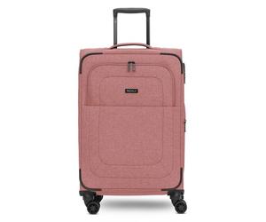 Redolz Essentials 12 MEDIUM 4-wheel Trolley, 67 cm, expandable Gusset pink