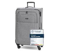 REDOLZ Essentials 12 Regular Items, grey, Koffer L (77cm), Suitcase