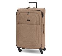 Redolz Essentials 12 LARGE 4 wheels Trolley 79 cm with expansion pleat brown
