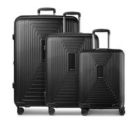 Redolz Essentials 14 4 wheels Suitcase set 3-piece Expandable black
