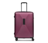 REDOLZ Essentials 14, Aubergine Metallic, Trolley M+ (66 cm) erweiterbar, Suitcase
