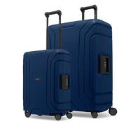 Redolz Essentials 15 4-wheel 15 Suitcase set S+L with Three-Point Lock blue