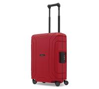 Redolz Essentials 15 4-wheel Cabin suitcase, 55 cm, with Three-Point Lock red
