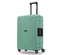 Redolz Essentials 15 4-wheel trolley 65 cm with three-point closure green