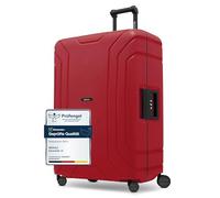 REDOLZ Essentials 15 Regular Items, Classic red, Koffer L (75 cm), Hard shell trolley with swivel castors