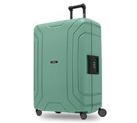 REDOLZ Essentials 15 Regular Items, Green (sea green), Koffer L (75 cm), Hard shell trolley with swivel castors