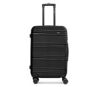 REDOLZ Essentials 16, black, Koffer M (67 cm), Hard Shell Check-in Suitcase