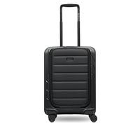Redolz Essentials 17 4-wheel Cabin suitcase, 55 cm, with Soft-Pocket Laptop Compartment black
