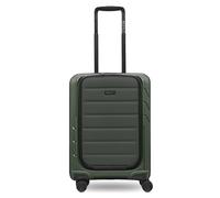 Redolz Essentials 17 4-wheel Cabin suitcase, 55 cm, with Soft-Pocket Laptop Compartment olive