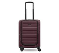 Redolz Essentials 17 4-wheel Cabin suitcase, 55 cm, with Soft-Pocket Laptop Compartment red