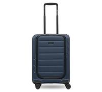 Redolz Essentials 17 4-wheel cabin trolley 55 cm soft-pocket laptop compartment blue