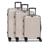 Redolz Essentials 18 2.0 4 wheels Suitcase set 3-piece Expandable beige