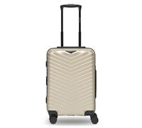 Redolz Essentials 18 4 wheels Cabin trolley 55 cm with expansion pleat gold colored