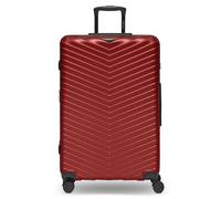 Redolz Essentials 18 4 wheels Trolley 76 cm with expansion pleat red