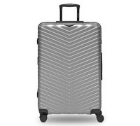 Redolz Essentials 18 4 wheels Trolley 76 cm with expansion pleat silver colored