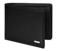 REDOLZ Leather Essentials 1, Classic black, Querformat (mit Klappe), Classic