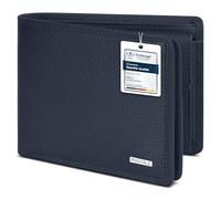 REDOLZ Leather Essentials 1, navy, Querformat Deluxe (mit Klappe), Classic