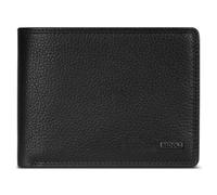 Redolz Leather Essentials QF wallet RFID leather 12 cm fold-out with zipper compartment gray