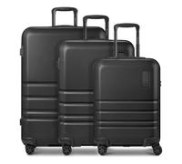 Redolz Pro ABS 4 wheels Suitcase set 3-piece Expandable black