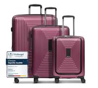 REDOLZ Stammartikel Essentials 14 Laptop Compartment, Aubergine Metallic, 3 sets, Classic