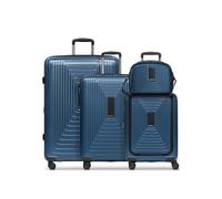 REDOLZ Stammartikel Essentials 14 Laptop Compartment, Dark Blue Metallic, 4 sets, Classic