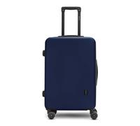 REDOLZ Essentials 09, Dark Blue, Koffer M (67 cm), Hard Shell Trolley with Swivel castors