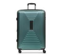 Redolz Essentials 14 4 wheels Trolley L 77 cm with expansion pleat green