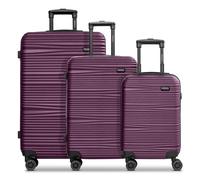 REDOLZ Essentials 16, burgundy, Kofferset (3-teilig), Hard shell case set of 3