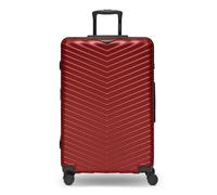 Redolz Essentials 18 4 wheels Trolley 76 cm with expansion pleat red