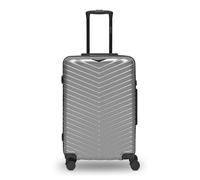 Redolz Essentials 18 4 wheels Trolley 66 cm with expansion pleat silver colored